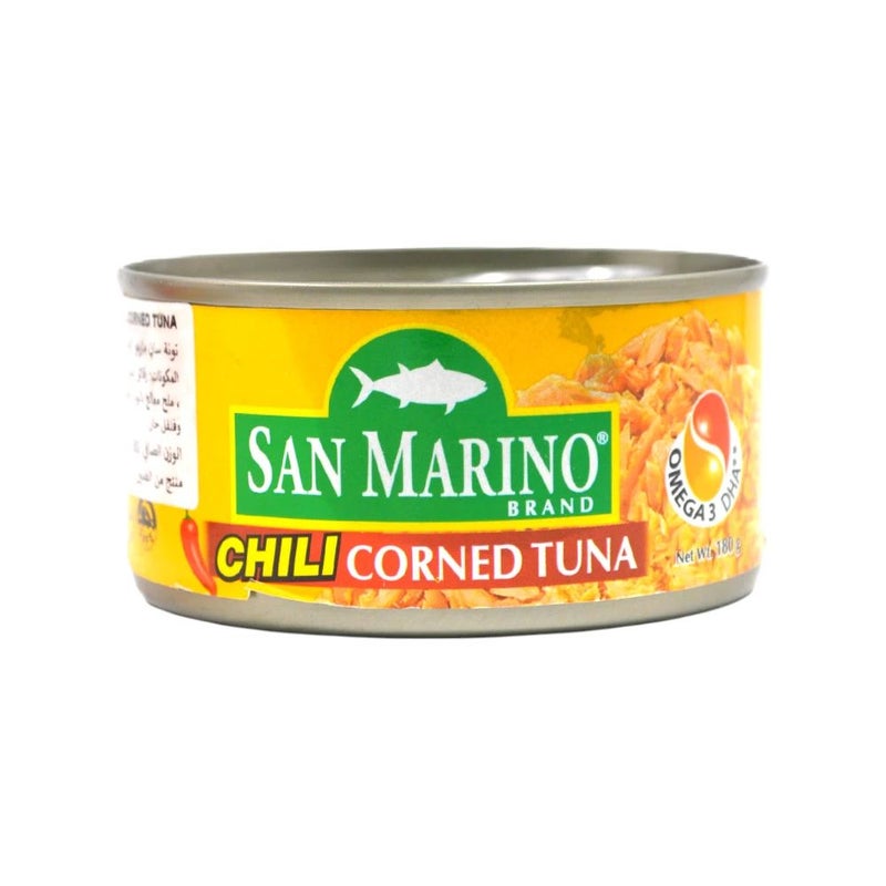 San Marino Canned Chili Corned Tuna- 180gms